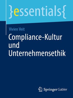cover image of Compliance-Kultur und Unternehmensethik